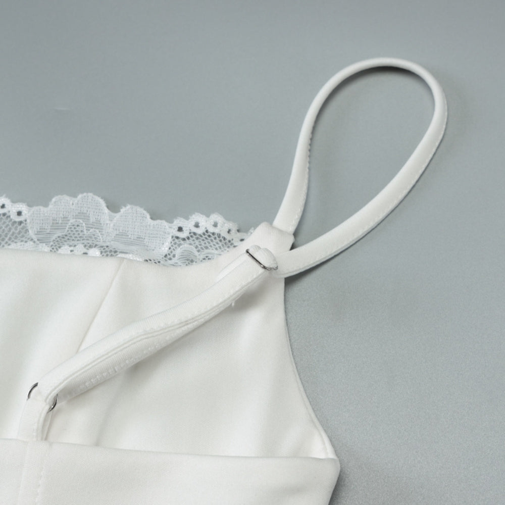 Women’s Lace-Trim Corset Top