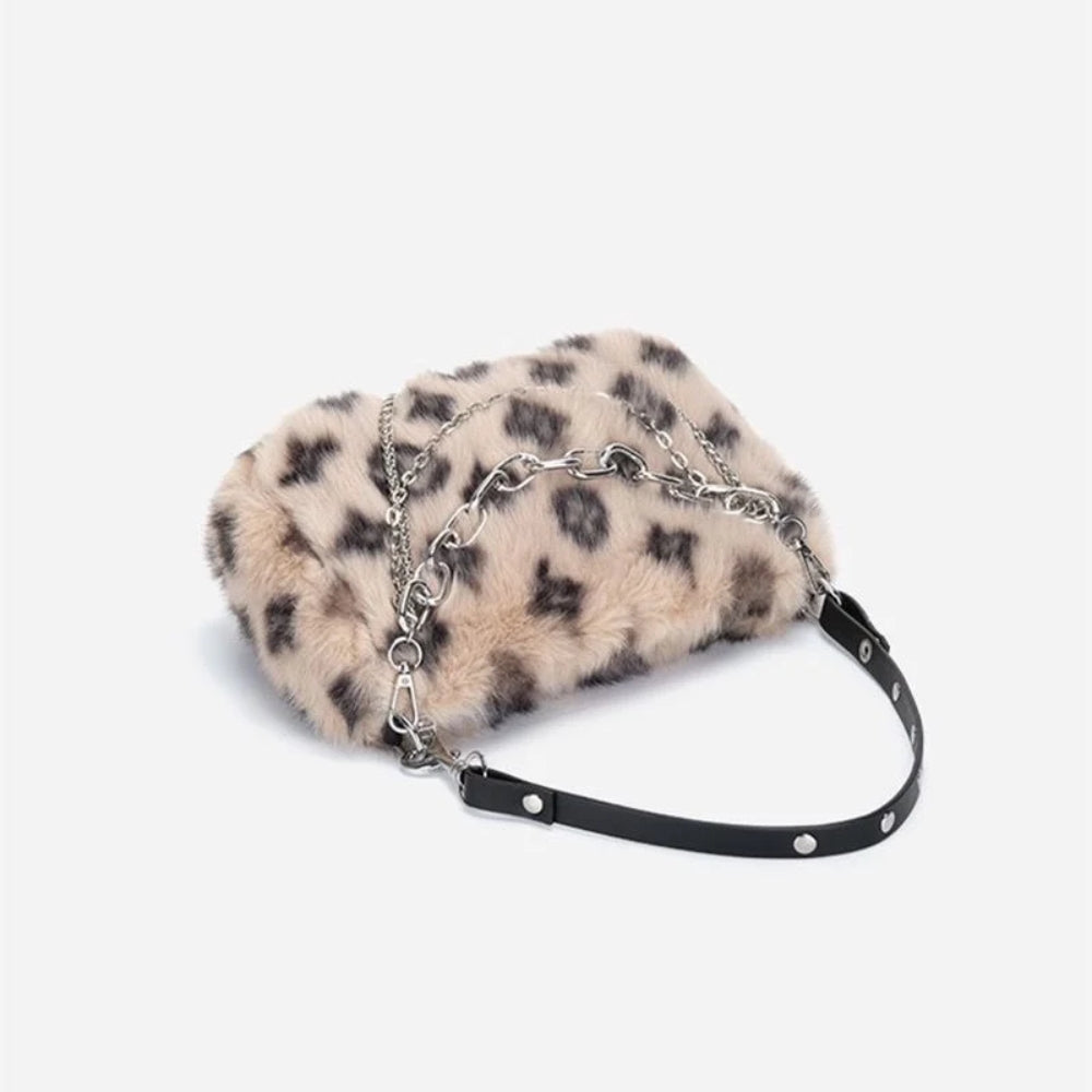 Women’s Leopard Print Underarm Bag