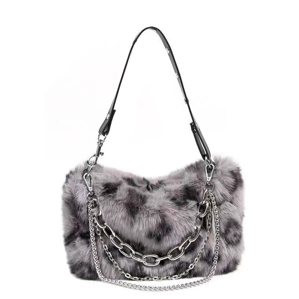 Women’s Leopard Print Underarm Bag
