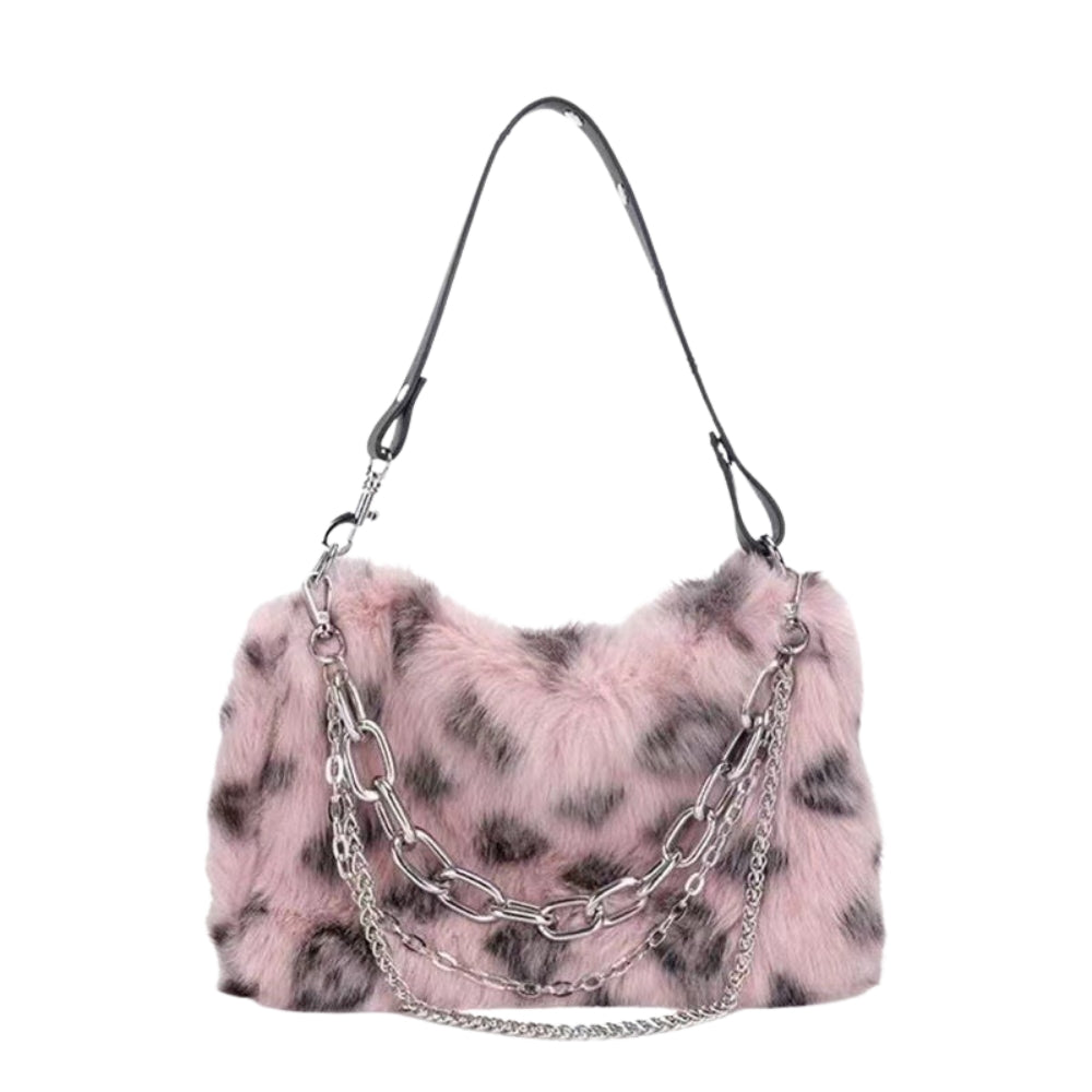Women’s Leopard Print Underarm Bag