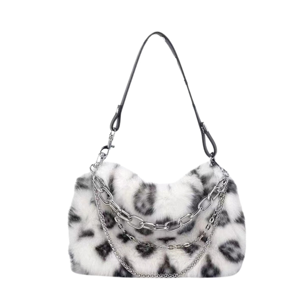 Women’s Leopard Print Underarm Bag
