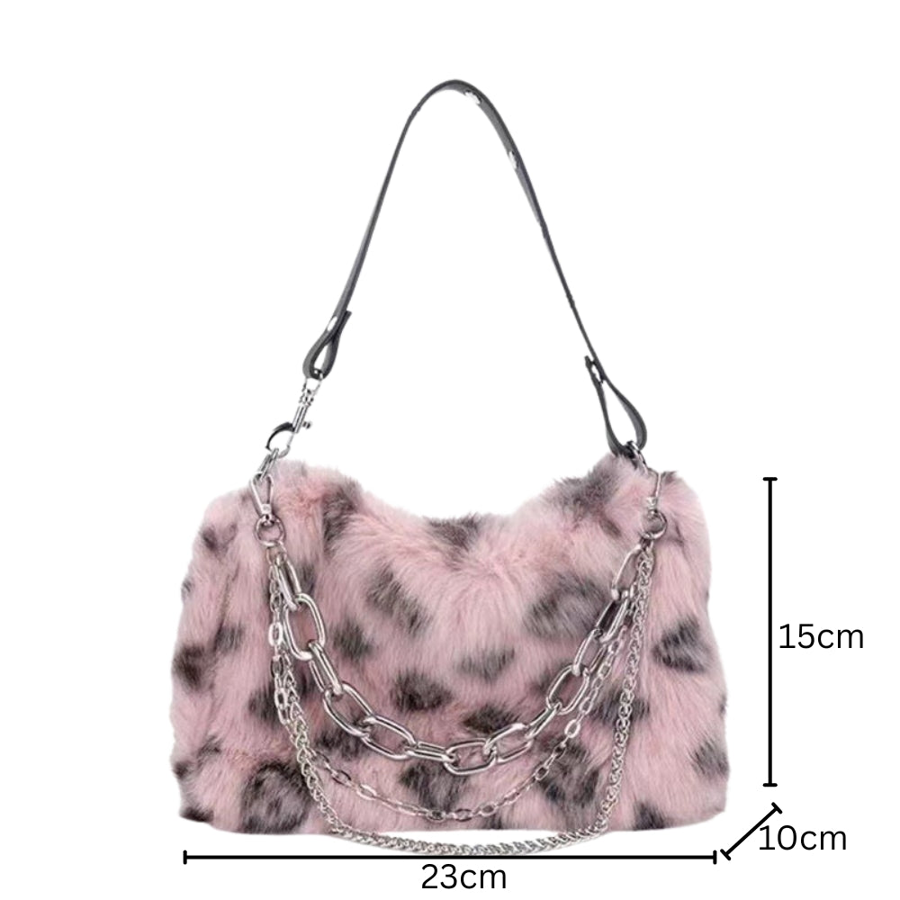 Women’s Leopard Print Underarm Bag