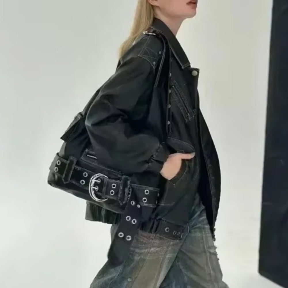 Women’s Vintage PU Shoulder Bag