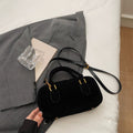 Women’s Retro Suede Small Crossbody Bag