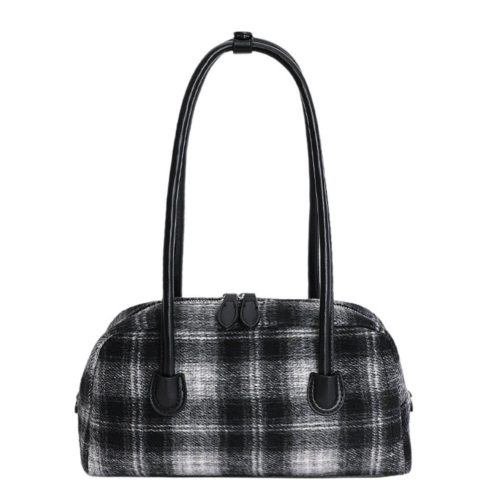 Women’s Plaid Underarm Shoulder Bag