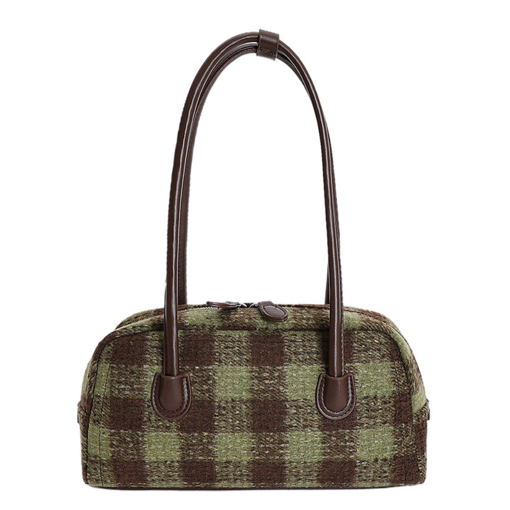 Women’s Plaid Underarm Shoulder Bag