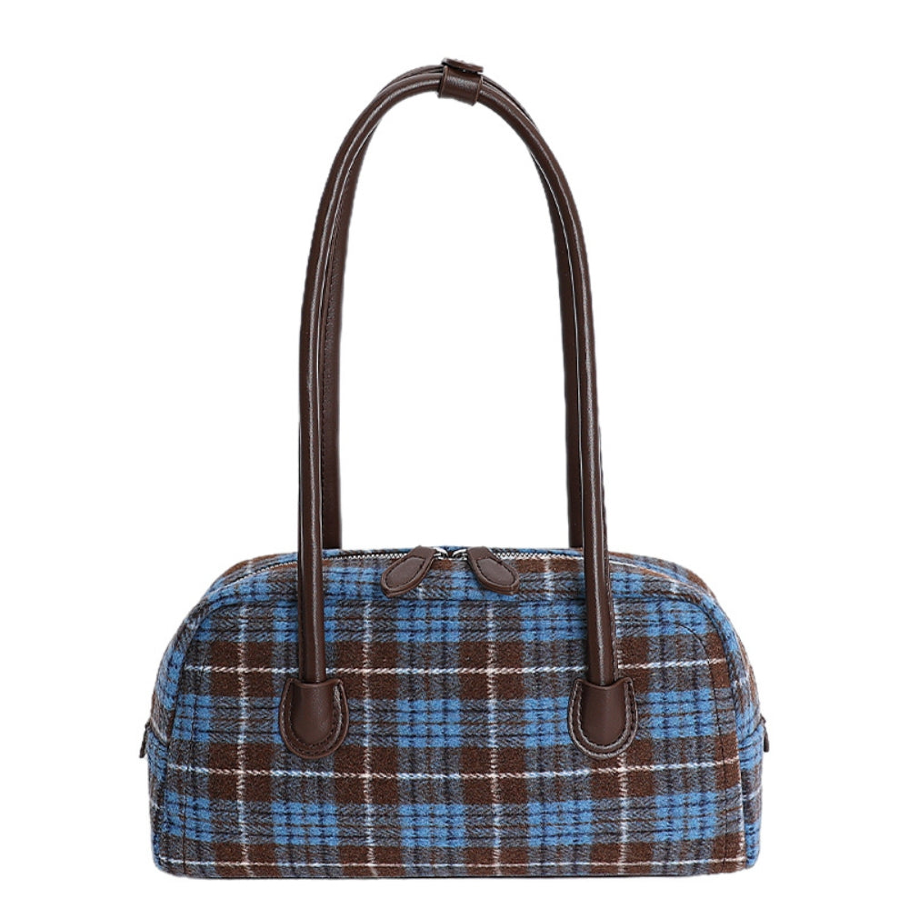 Women’s Plaid Underarm Shoulder Bag