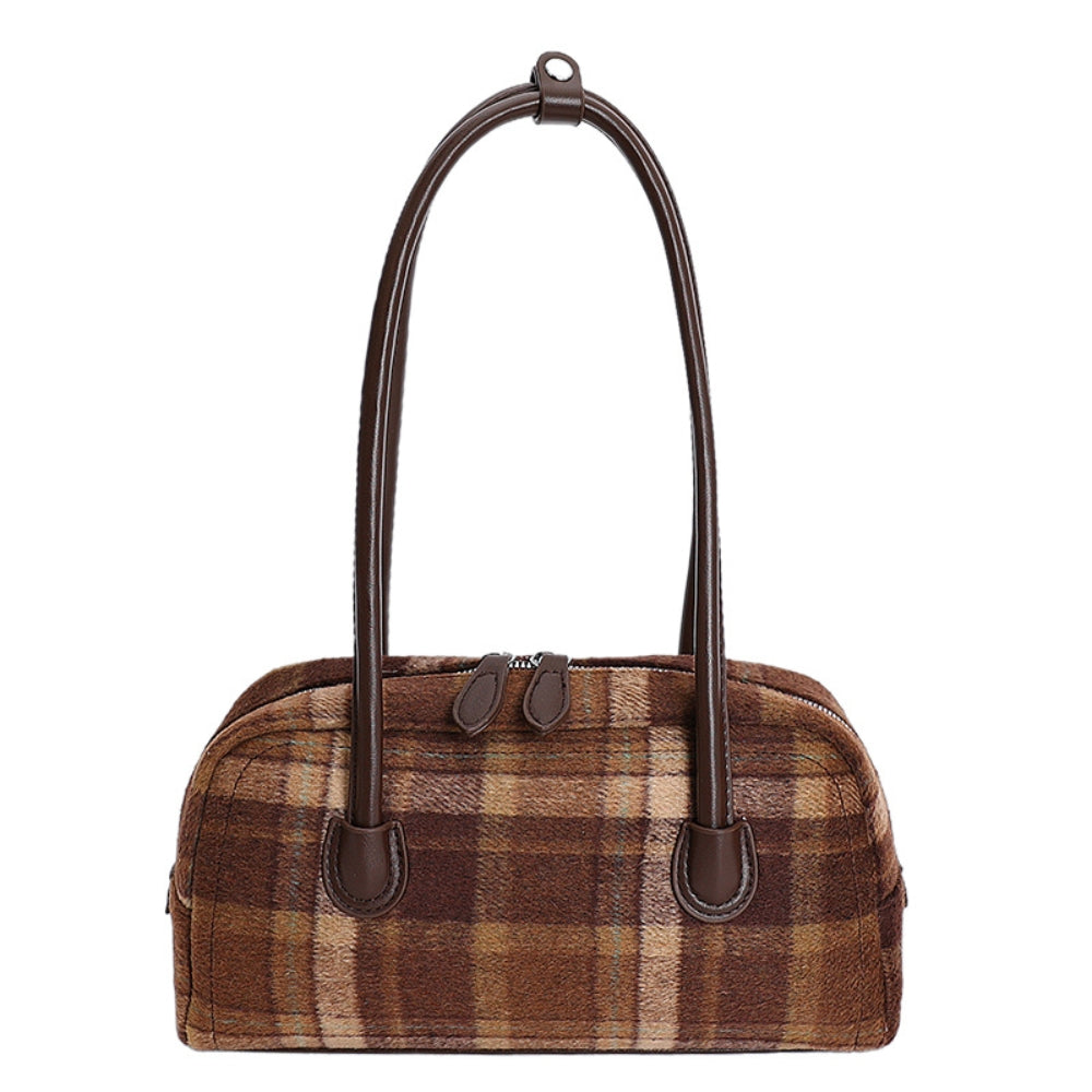 Women’s Plaid Underarm Shoulder Bag