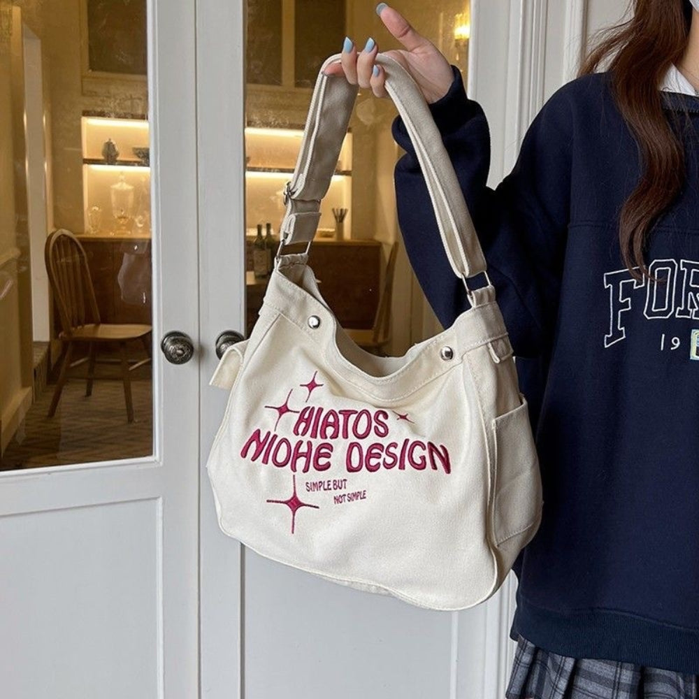Women’s Canvas Tote Shoulder Bag
