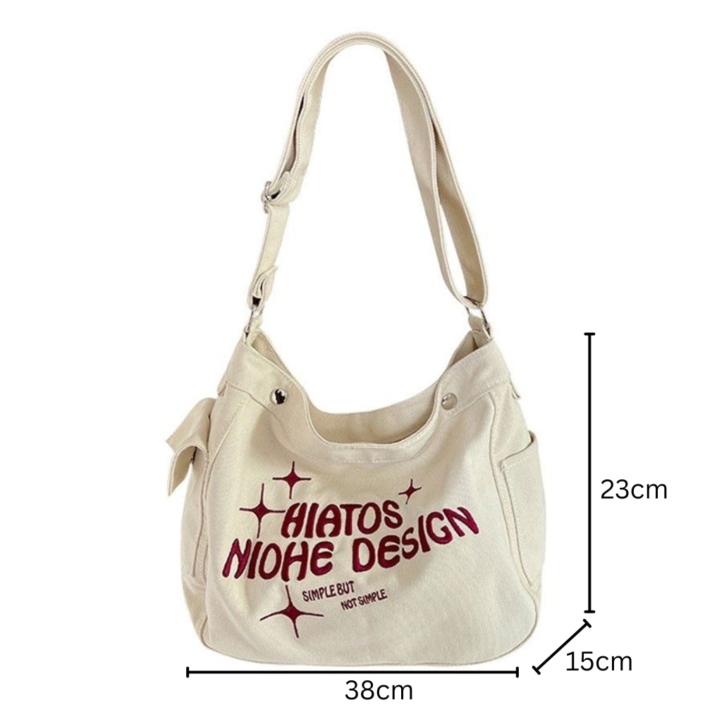 Women’s Canvas Tote Shoulder Bag