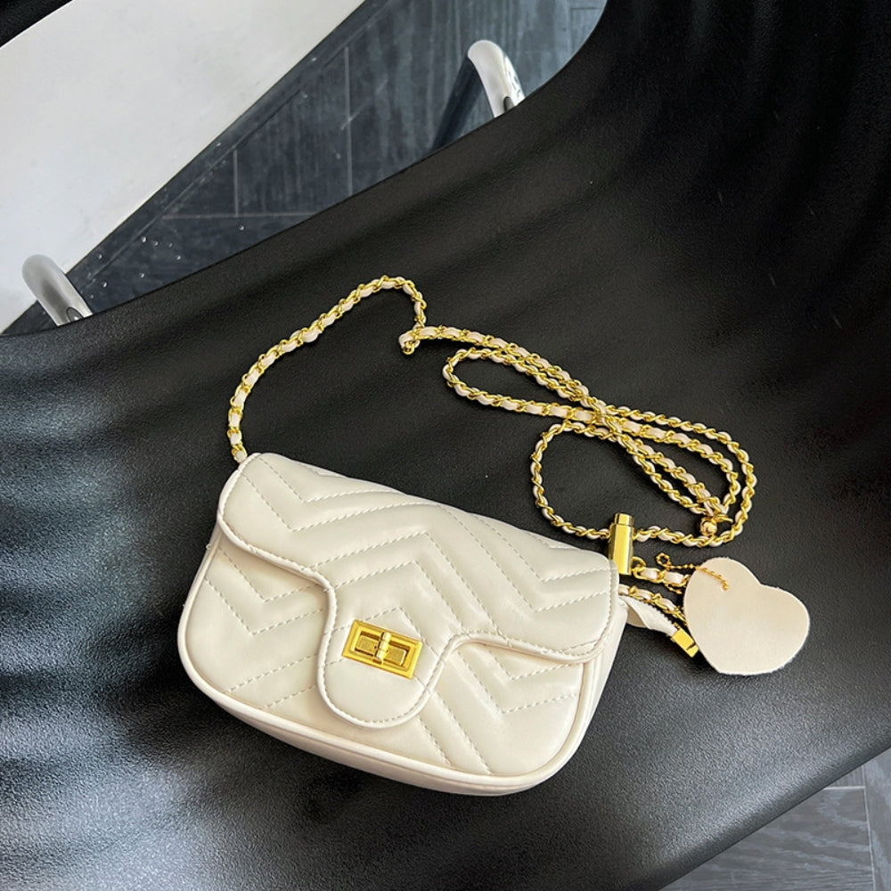 Women’s Quilted Chain Shoulder Bag