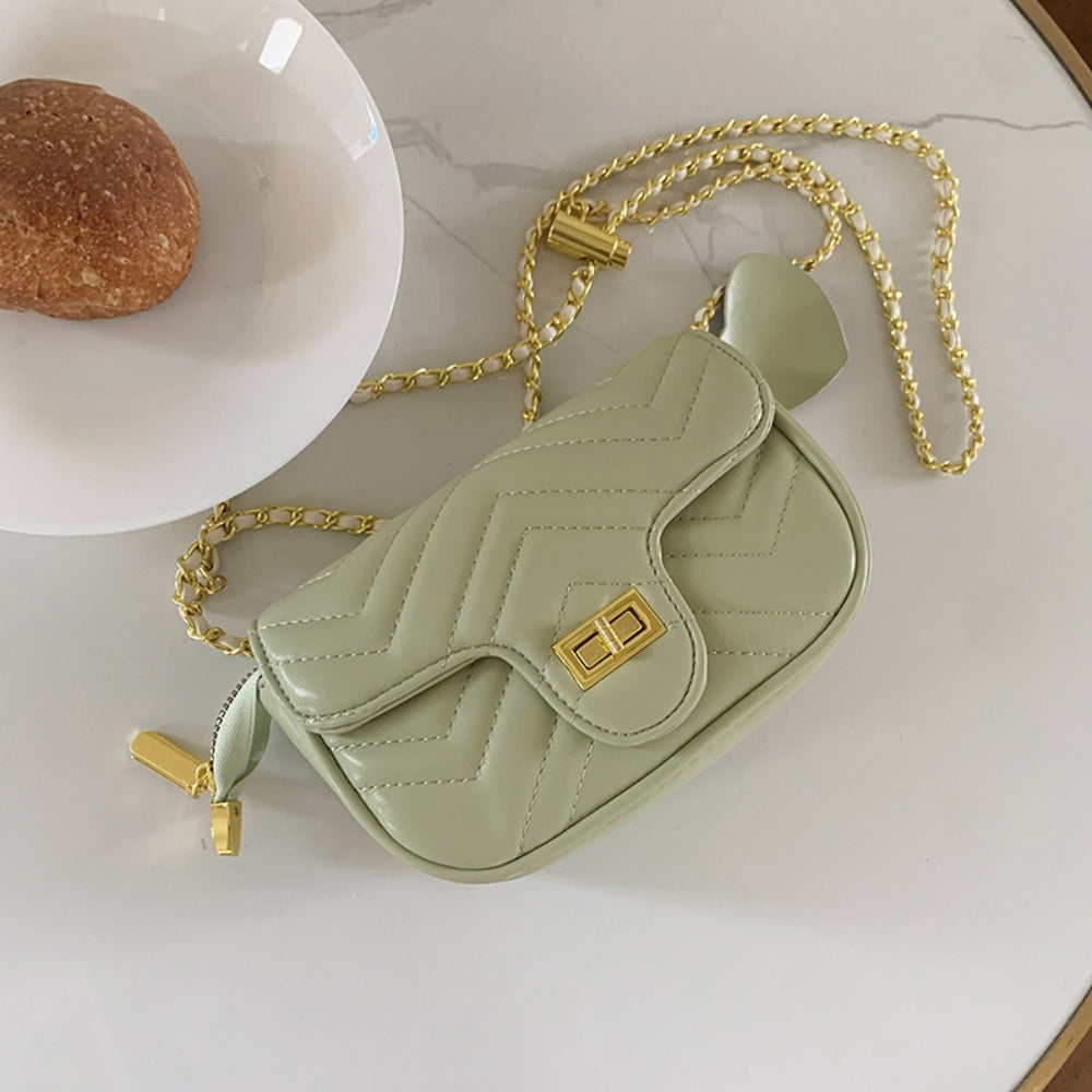 Women’s Quilted Chain Shoulder Bag