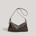 Women’s Brown Baguette Shoulder Bag