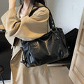 Women’s Vintage Large Capacity PU Shoulder Bag