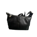 Women’s Punk Black Leather Shoulder Crossbody Bag