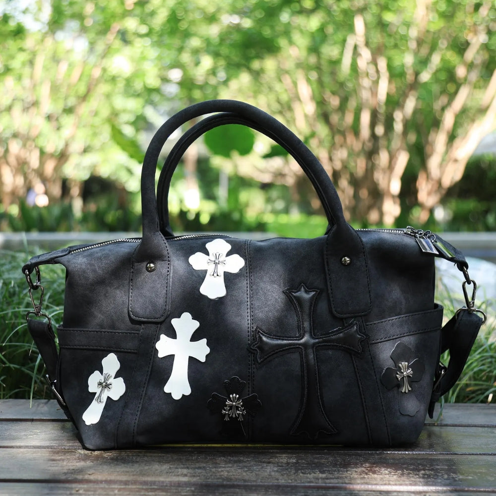 Gothic Crossbody Travel Bag