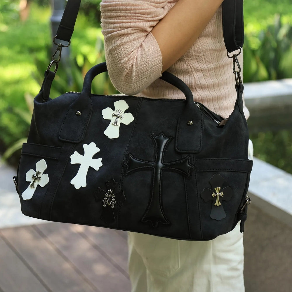 Gothic Crossbody Travel Bag