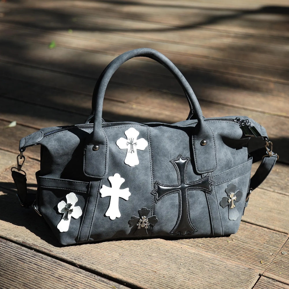 Gothic Crossbody Travel Bag