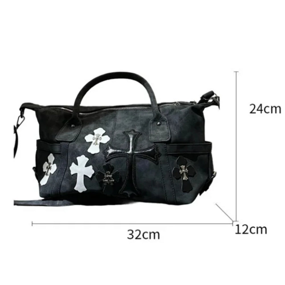 Gothic Crossbody Travel Bag