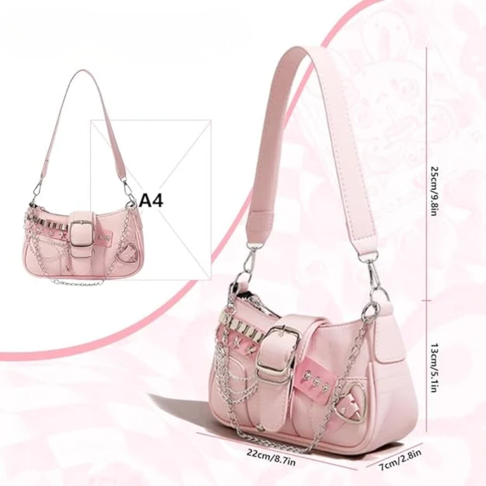 Women’s Y2K Sweet Cool Underarm Bag