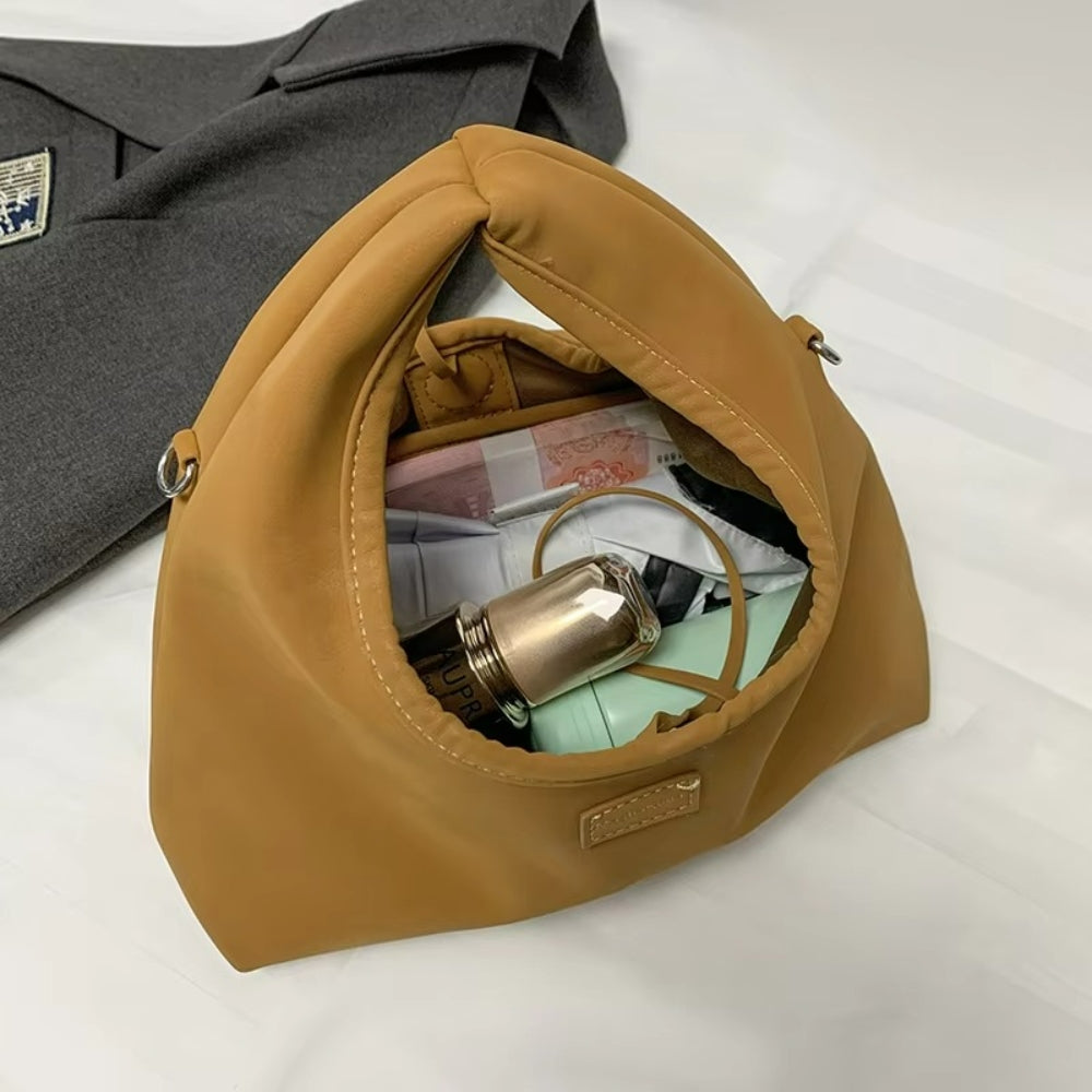 Women’s Retro Suede Bow Crossbody Bag