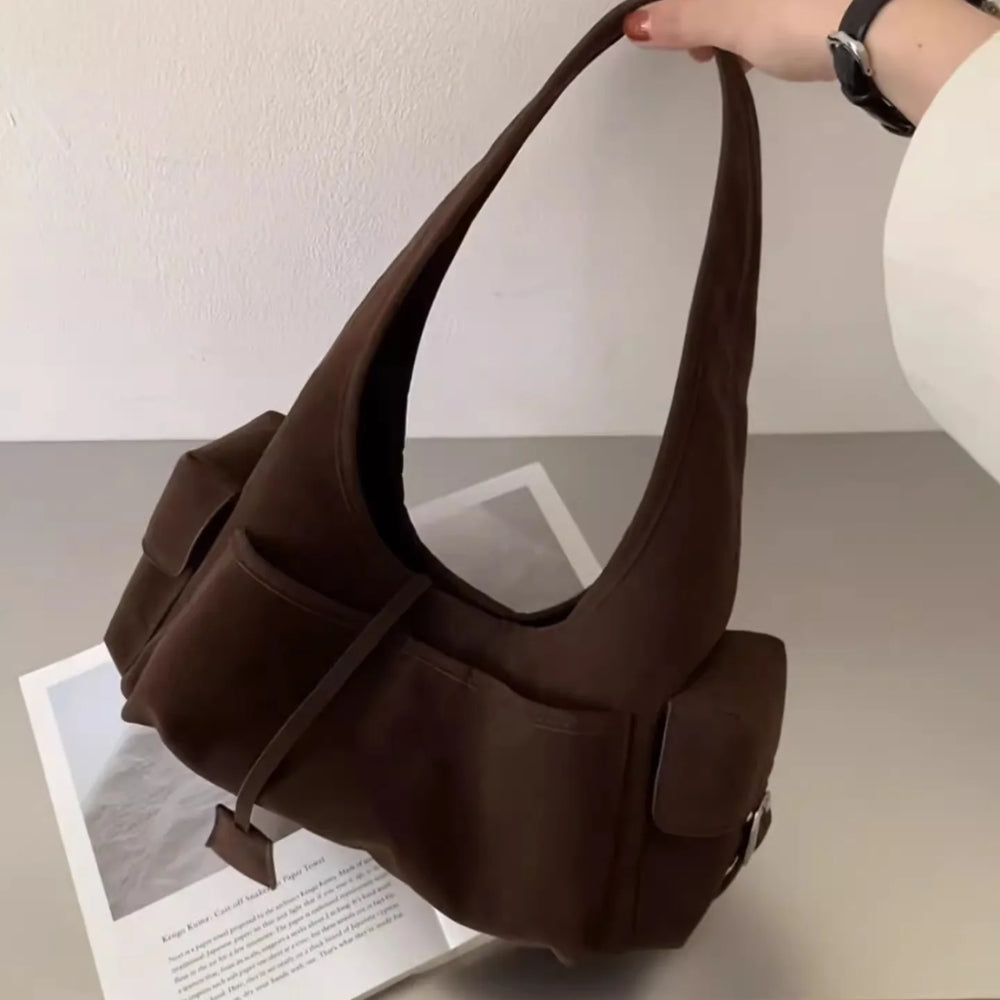 Women’s Multi-Pocket Shoulder Bag