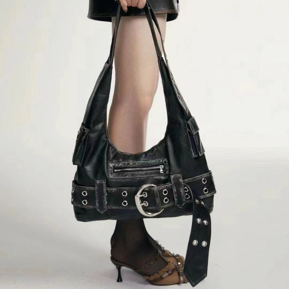Women’s Belt Buckle Luxury Handbag