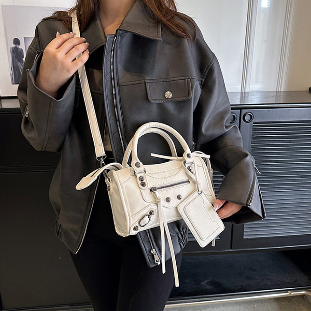 Women’s Motorcycle-Style Crossbody Bag
