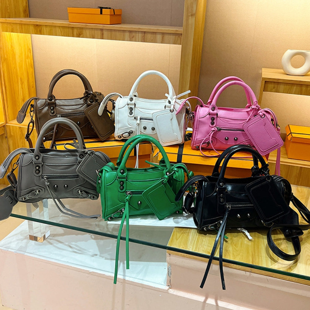 Women’s Motorcycle-Style Crossbody Bag