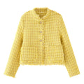 Women’s Woolen Plaid Coat