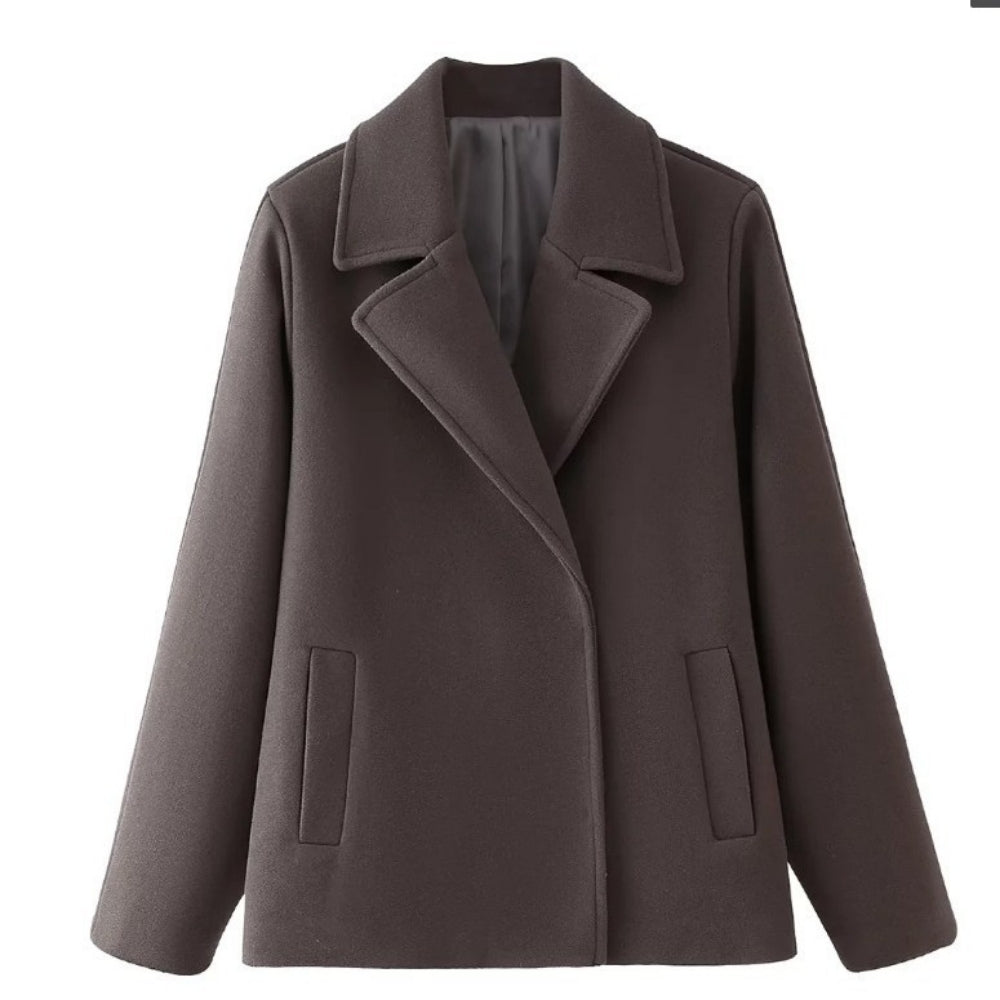 Women’s Double-Breasted Wool Coat