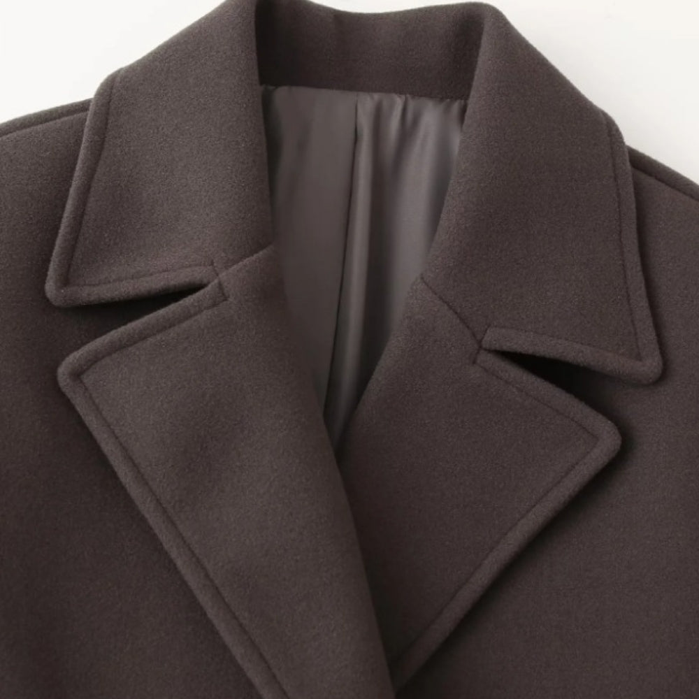 Women’s Double-Breasted Wool Coat