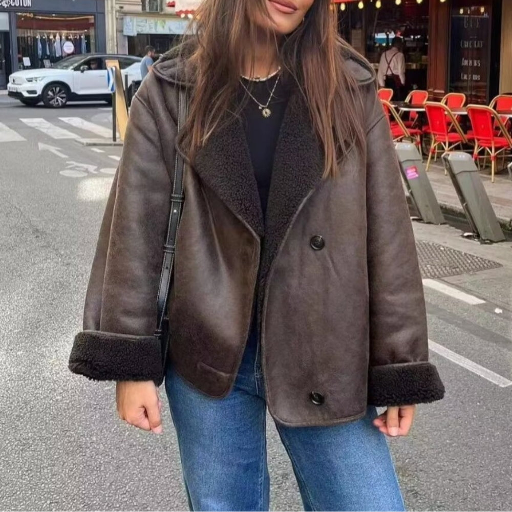 Women’s Streetwear Leather Jacket