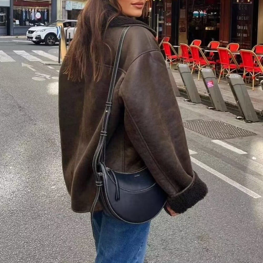 Women’s Streetwear Leather Jacket