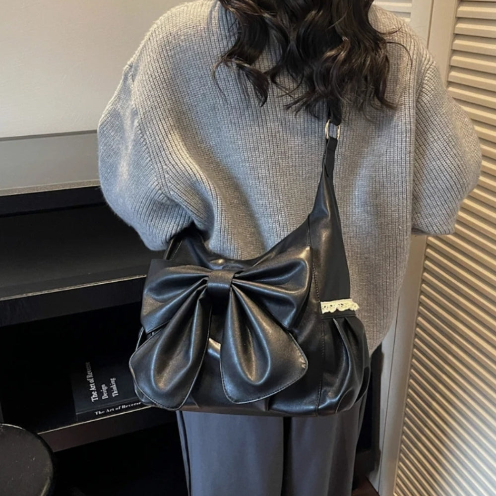 Women’s Bow-Knot Lace Shoulder Bag