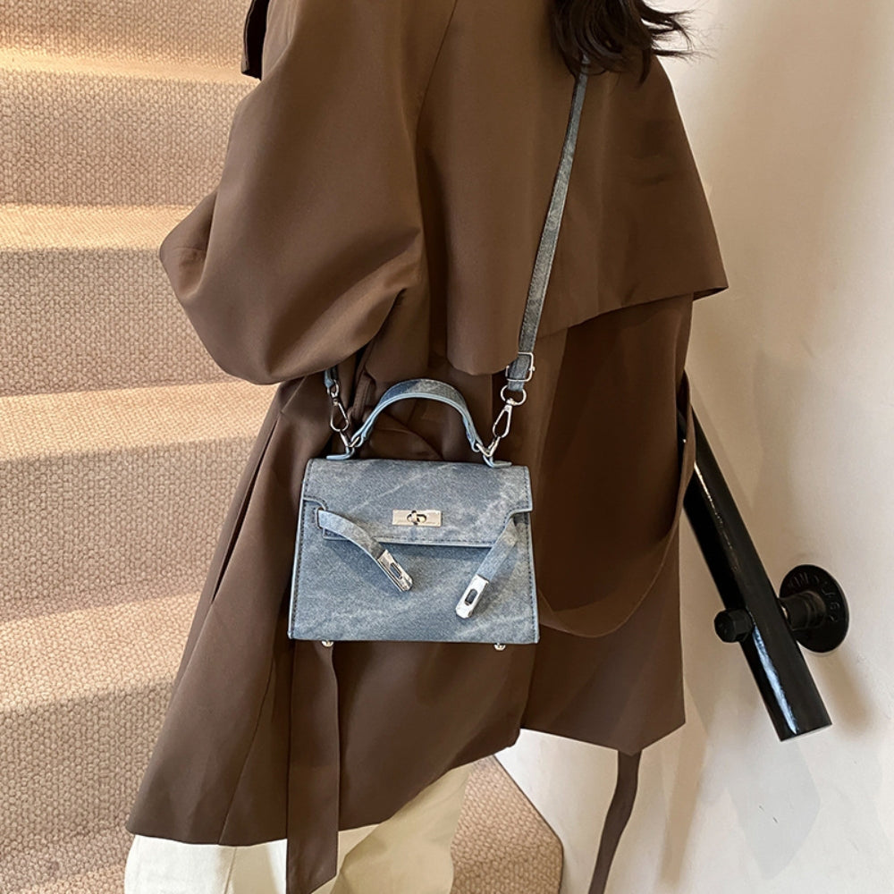 Vintage Structured Mini Handbag