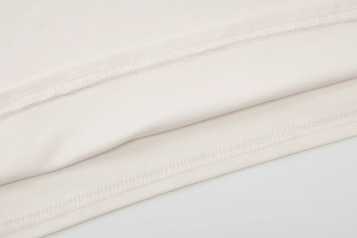 Top Femme Manches Longues – Basique Chic Ajusté, Look Tendance Printemps/Été