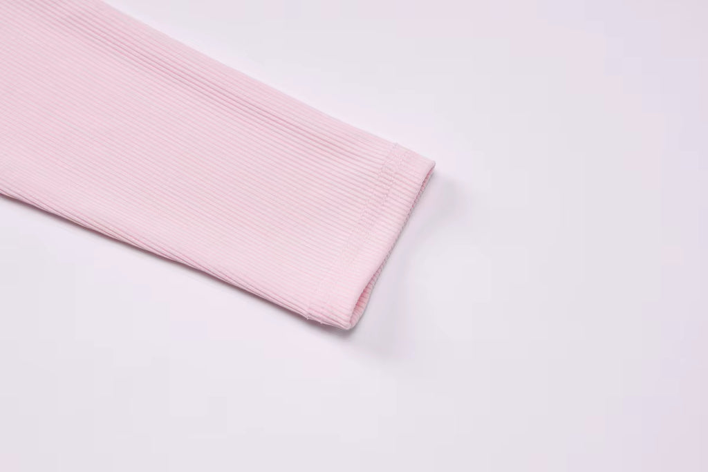 Combishort Hugcitar Femme – Printemps Côtelé, Col Carré, Moulant & Sexy, Manches Longues, Boutons – Streetwear & Sport