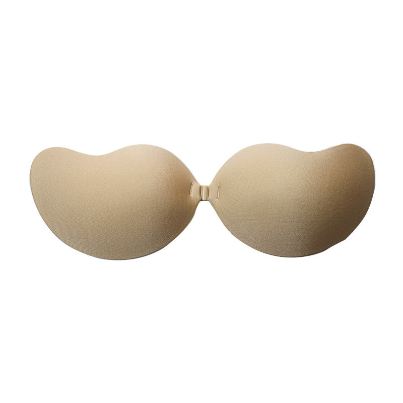 Invisible Push up Bra Backless Strapless Bra Seamless Front Closure Bralette Underwear